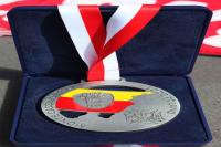 Medal okolicznościowy z logo ZOR RP.