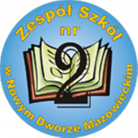 Logo Zespołu Szkół nr 2 w Nowym Dworze Mazowieckim.