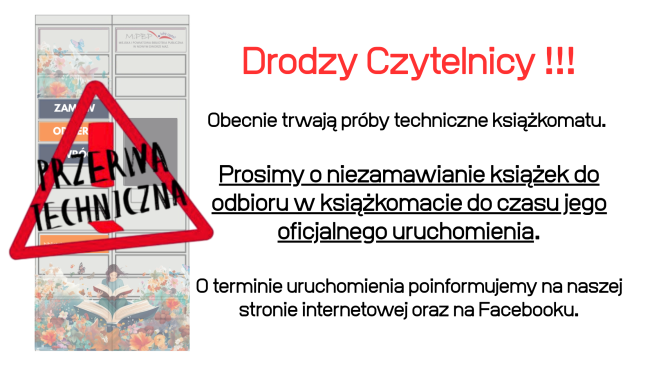 Prace techniczne książkomat