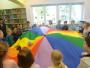 „Basia i biblioteka” - zajęcia edukacyjno - plastyczne na podstawie książki Zofii Staneckiej dla grupy Pingwinki z...