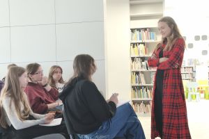 Uczestnicy warsztatów z historii mówionej