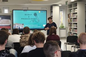 Uczestnicy warsztatów z historii mówionej