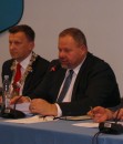 (od lewej) Burmistrz Miasta Jacek Kowalski i...