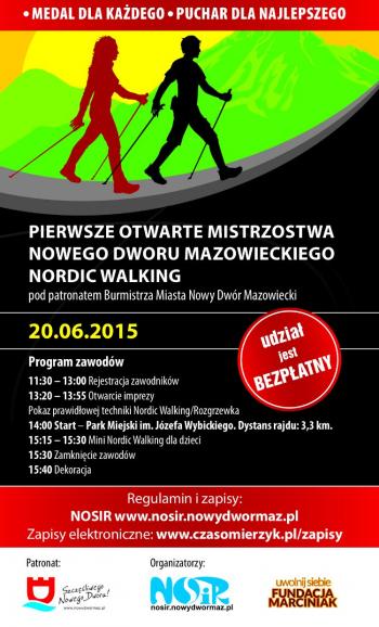 I Otwarte Mistrzostwa Nowego Dworu Mazowieckiego w Nordic Walking