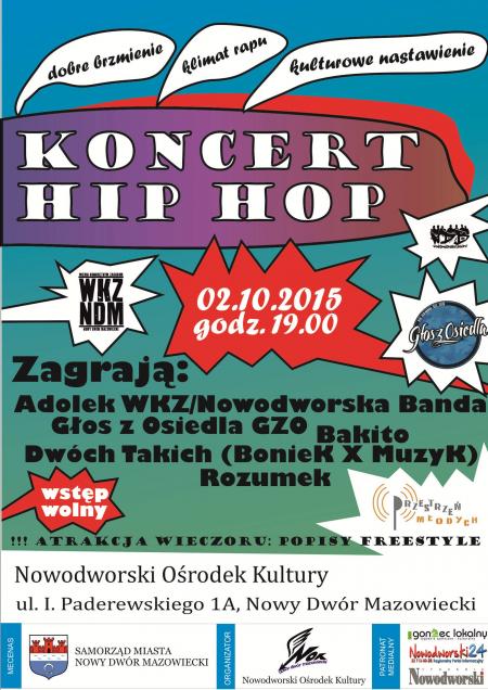 Przestrzeń Młodych - Koncert Hip Hop