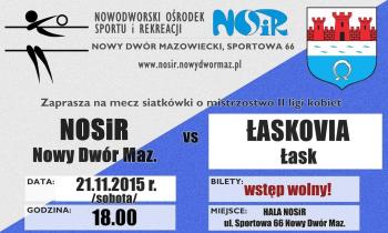 NOSiR Nowy Dwór Mazowiecki vs. Łaskovia Łask