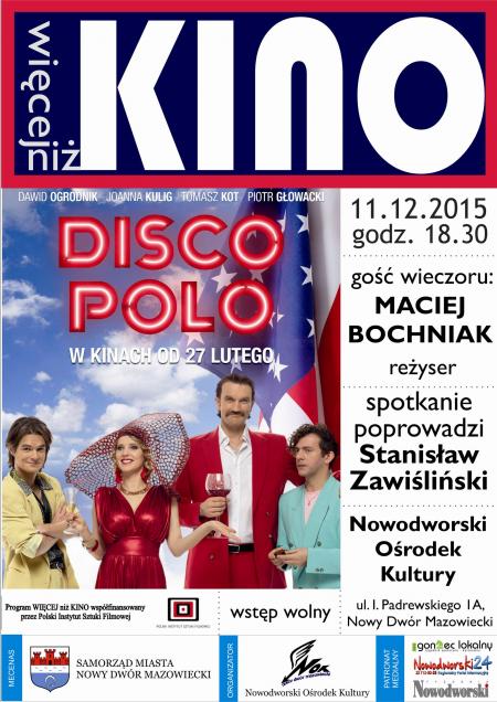 Spotkanie z cyklu "Więcej niż kino" - "Disco Polo".