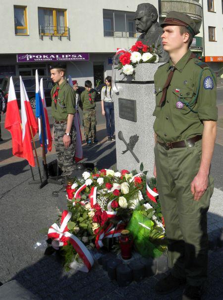 Pomnik Marszałka Józefa Piłsudskiego.