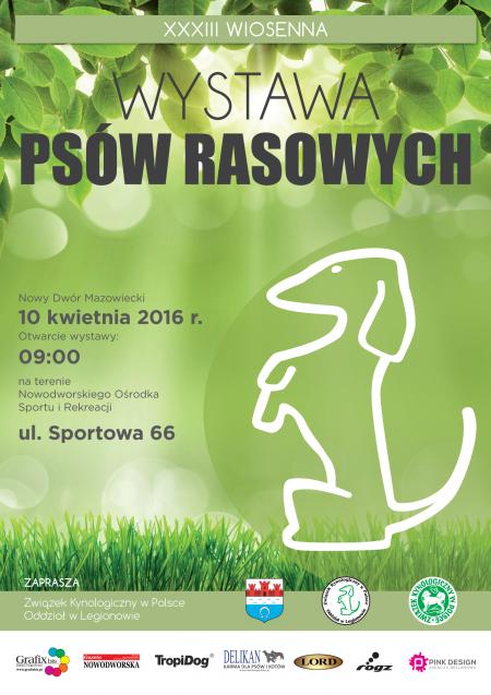 XXXIII Wiosenna Wystawa Psów Rasowych.