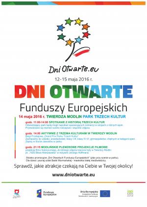 Dni Otwarte Funduszy Europejskich.