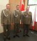 Od lewej płk rez. alfred Kabata, por. rez. Radosłąw Gądek, płk Krzysztof Gaj.