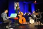 Kuba Więcek International Quartet na scenie w Nowodworskim Ośrodku Kultury.