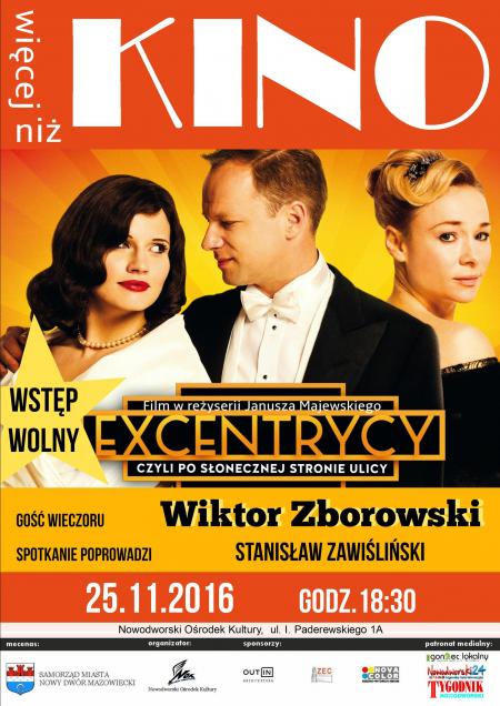 25.11.2016r. o godz. 18:30 w Nowodworskim Ośrodku Kultury...