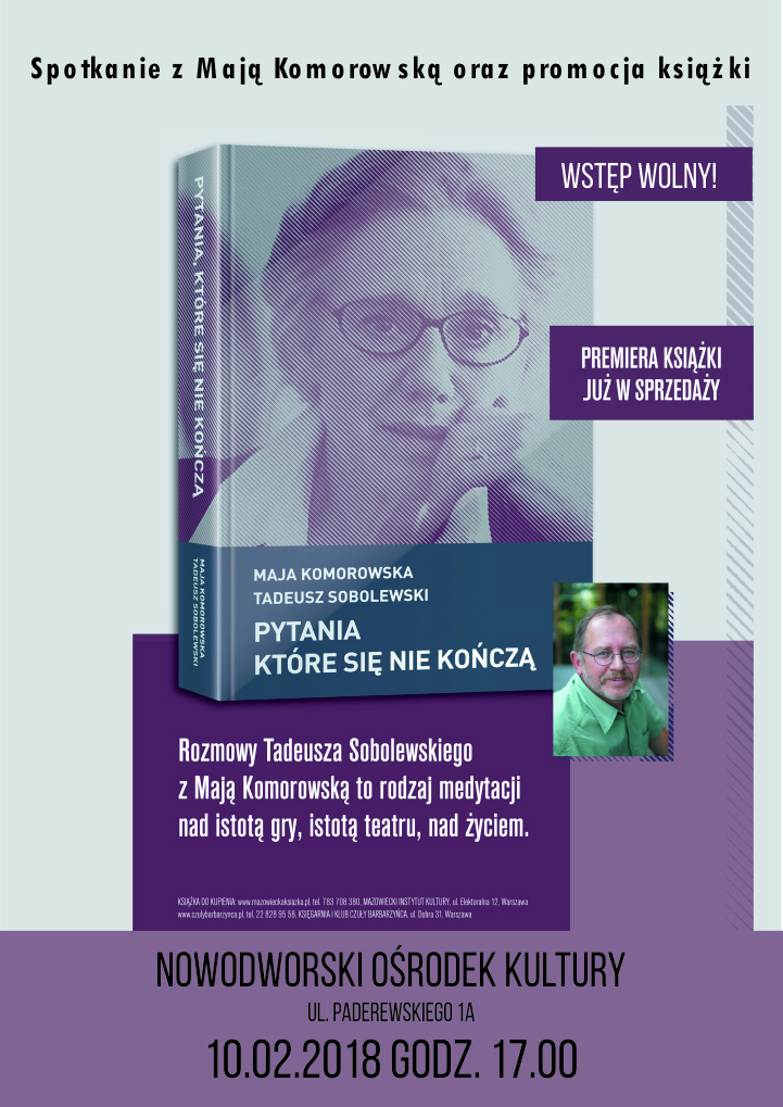 10.02.2018 r. godz. 17:00 w NOK-u spotkanie z Mają...