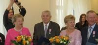 Uroczystość wręczenia medali z okazji 50-lecia pożycia małżeńskiego odbyła się w nowodworskim Urzędzie Stanu Cywilnego.