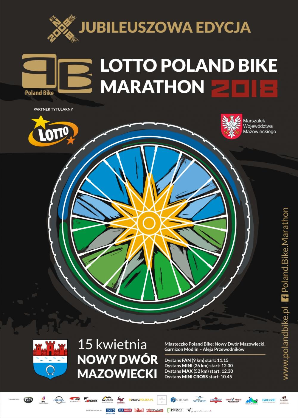 15 kwietnia. LOTTO Poland Bike Marathon w Nowym Dworze...