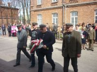 Delegacja Zwiazku Piłsudczyków - Oddział Radom z prezesem...