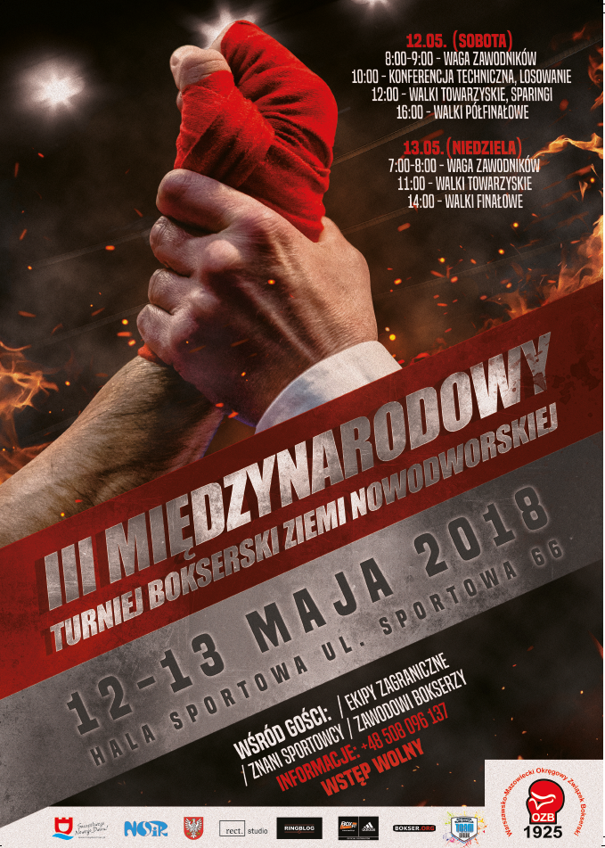 12-13.05.2018 r. w hali sportowej NOSiR III Międzynarodowy...