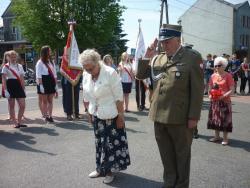 Czesława Albekier i kpt. w st. spocz. Janusz Zajączkowski.