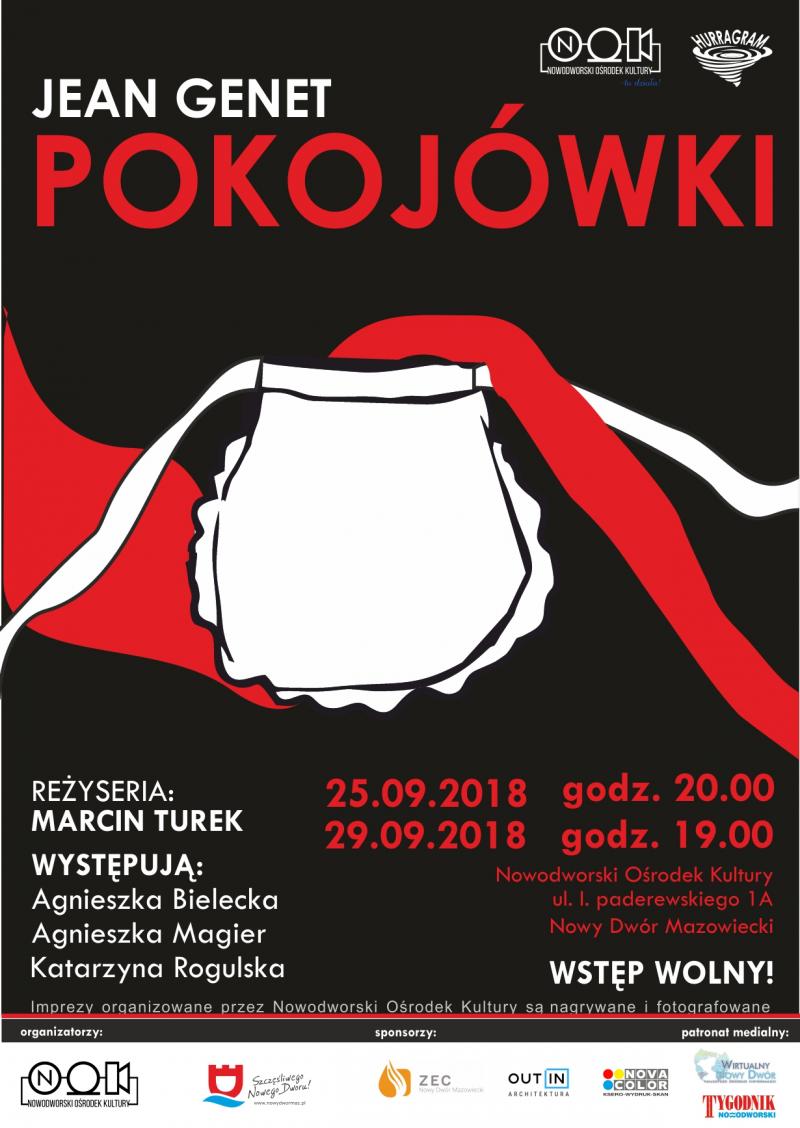 Nowodworski Ośrodek Kultury zaprasza na spektakl pt...