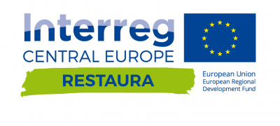 Logo Interreg Central Europe Restaura.