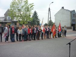 Obchody 84. rocznicy śmierci Marszałka Piłsudskiego w Nowym Dworze Mazowieckim.