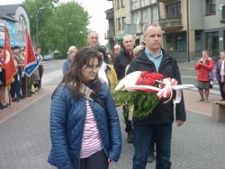 Obchody 84. rocznicy śmierci Marszałka Piłsudskiego w Nowym Dworze Mazowieckim.