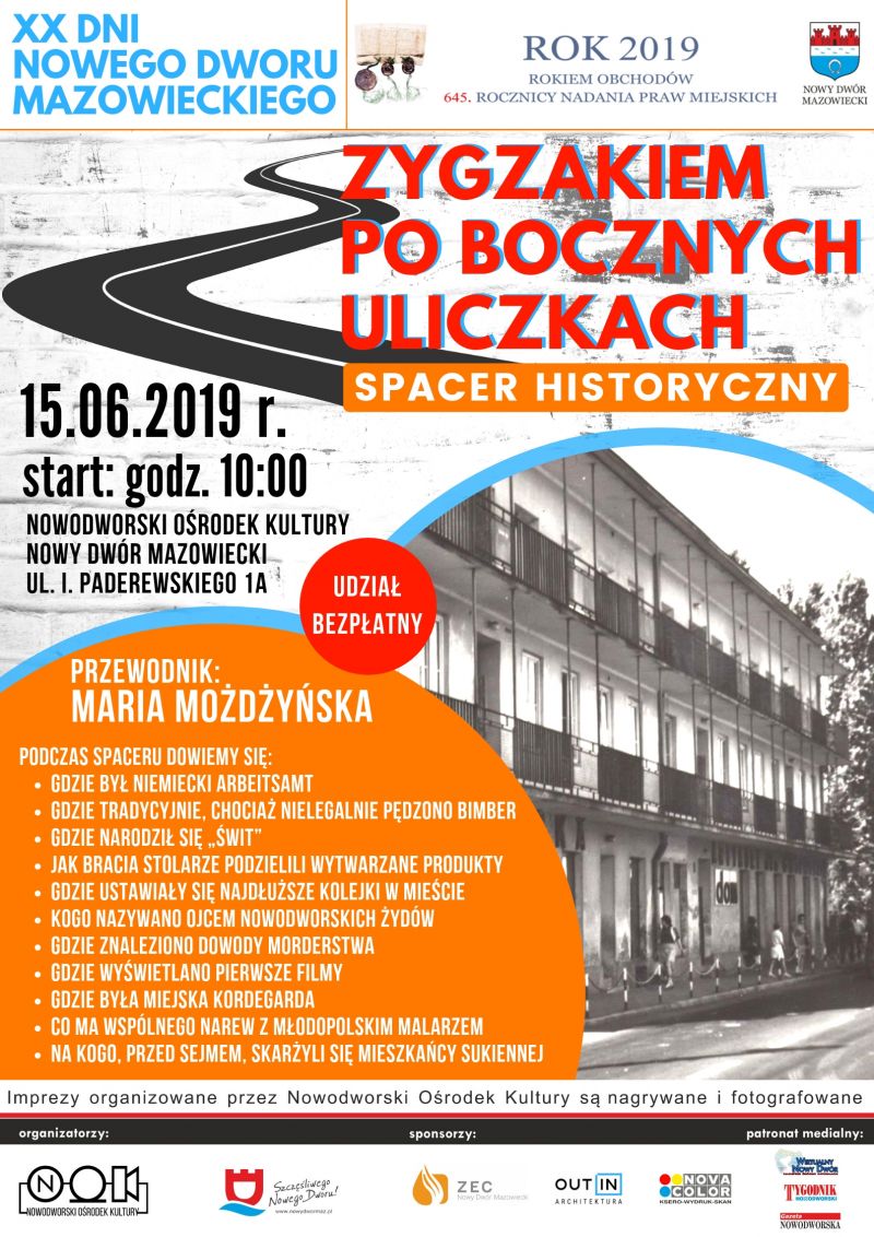 15.06.2019 r. o godz. 10:00 zapraszamy na spacer...