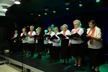 Koncert pt. "Kolędy po nowemu" w wykonaniu zespółu śpiewaczego seniorów "Marzyciele".