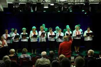 Koncert pt. "Kolędy po nowemu" w wykonaniu zespółu śpiewaczego seniorów "Marzyciele".