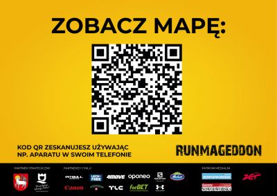 QR kod - mapa eventu.
