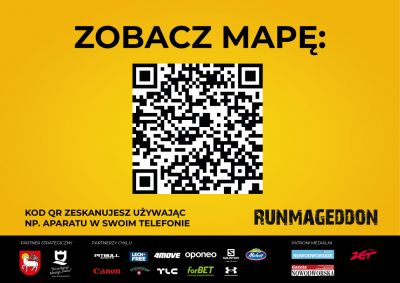 QR kod - mapa eventu.