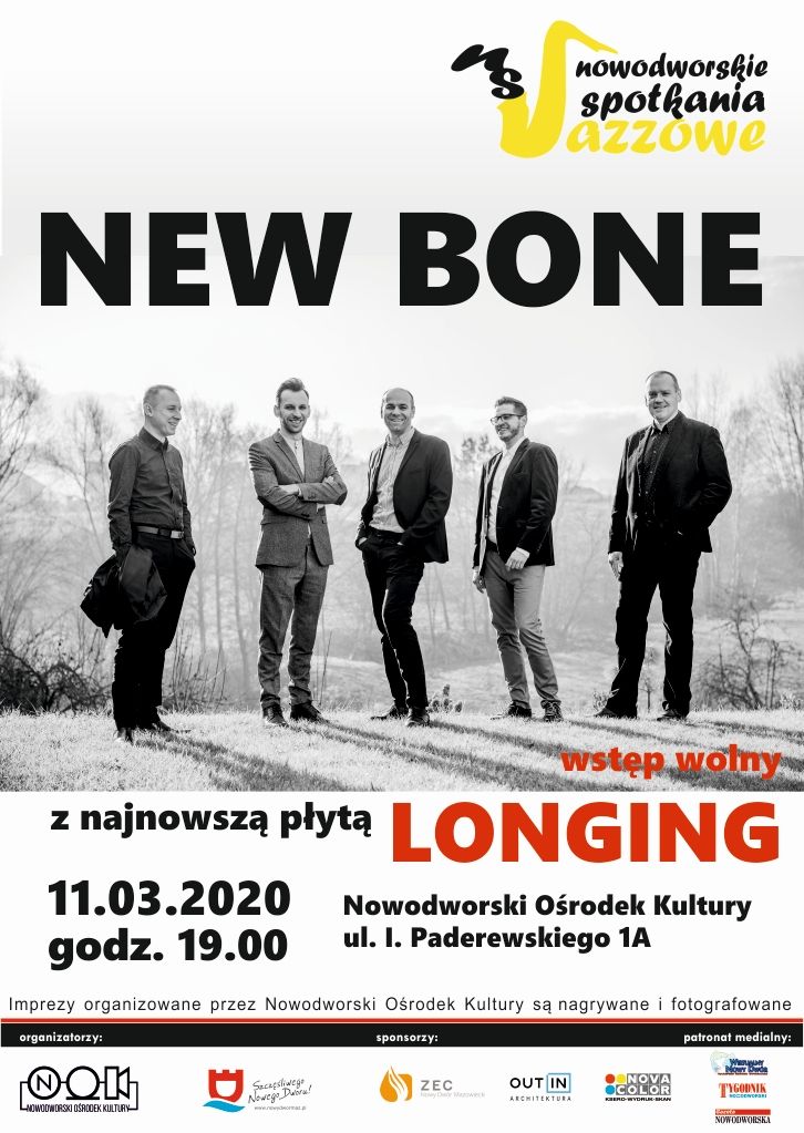 11.03.2020 r. godz. 19:00 w Nowodworskim Ośrodku Kultury...