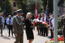 1. Ambasador Anna Maria Anders i płk rez. Alfred Kabata...