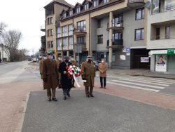 Delegacja Związku Oficerów Rezerwy Rzeczypospolitej Polskiej.