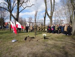 Obchody 82. rocznicy zbrodni katyńskiej w Nowym Dworze Mazowieckim.