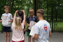 Klasa II chłopcy: I miejsce Igor Grenda, II miejsce Karol Siwek, III miejsce Bartosz Adamski.