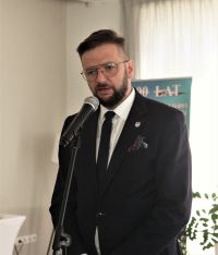 Sebastian Sosiński - burmistrz Nowego Dworu Mazowieckiego.