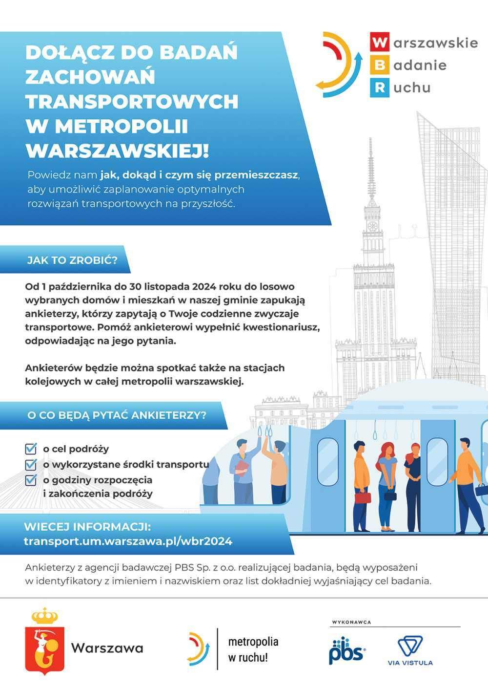 Dwie kobiet i dwóch mężczyzn stojący w metrze. Mężczyźni trzymają się sufitowych uchwytów transportowych.