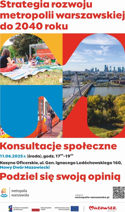 Kobieta z dziewczynką przy drzwiach do wagonu metra. Wiszący most nad rzeką.