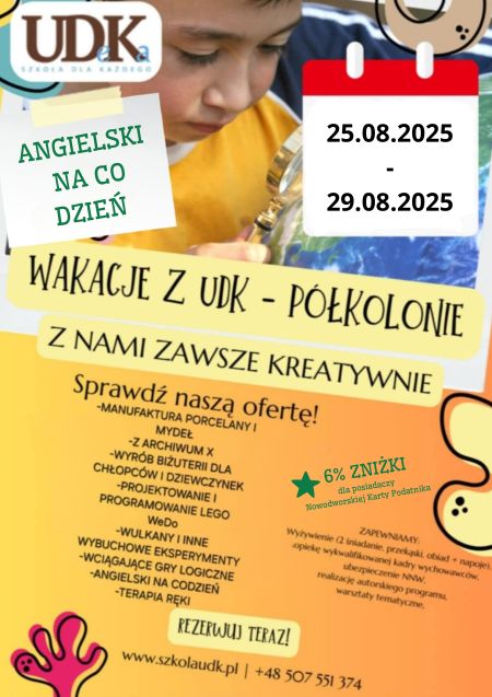 graficzna wersja plakatu wydarzenia Angielski na co dzień