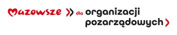 logotyp Mazowsze obok napis dla organizacji pozarządowych