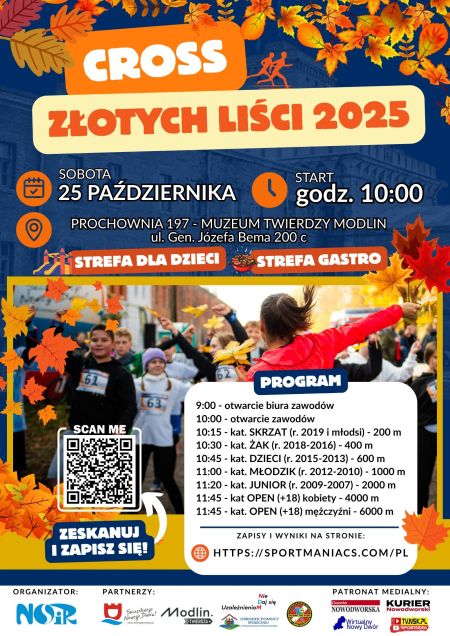 plakat promujący wydarzenie, wersja graficzna informacji