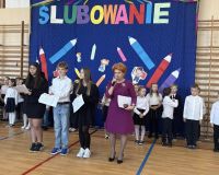 pasowanie na pierwszoklasistę w SP nr 1