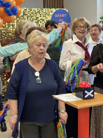 Seniorzy, występy, spotkanie z Burmistrzami i Przewodniczącą Rady Miejskiej