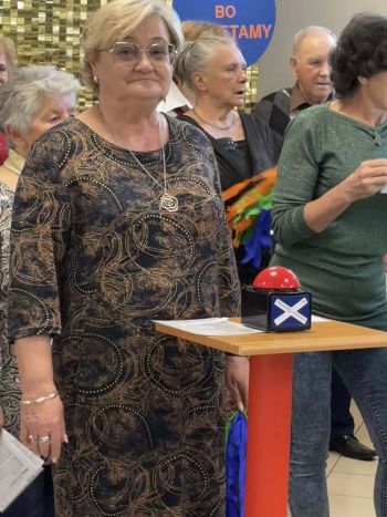 Seniorzy, występy, spotkanie z Burmistrzami i Przewodniczącą Rady Miejskiej