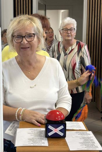 Seniorzy, występy, spotkanie z Burmistrzami i Przewodniczącą Rady Miejskiej
