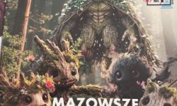 sala kinowa, zebrana młodzież, wręczanie nagród na scenie, prezentacja wyświetlana na ekranie