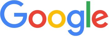 logotyp google, kolorowe litery