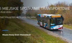 autobus NKA, zieleń, napisy informujące o spotkaniu